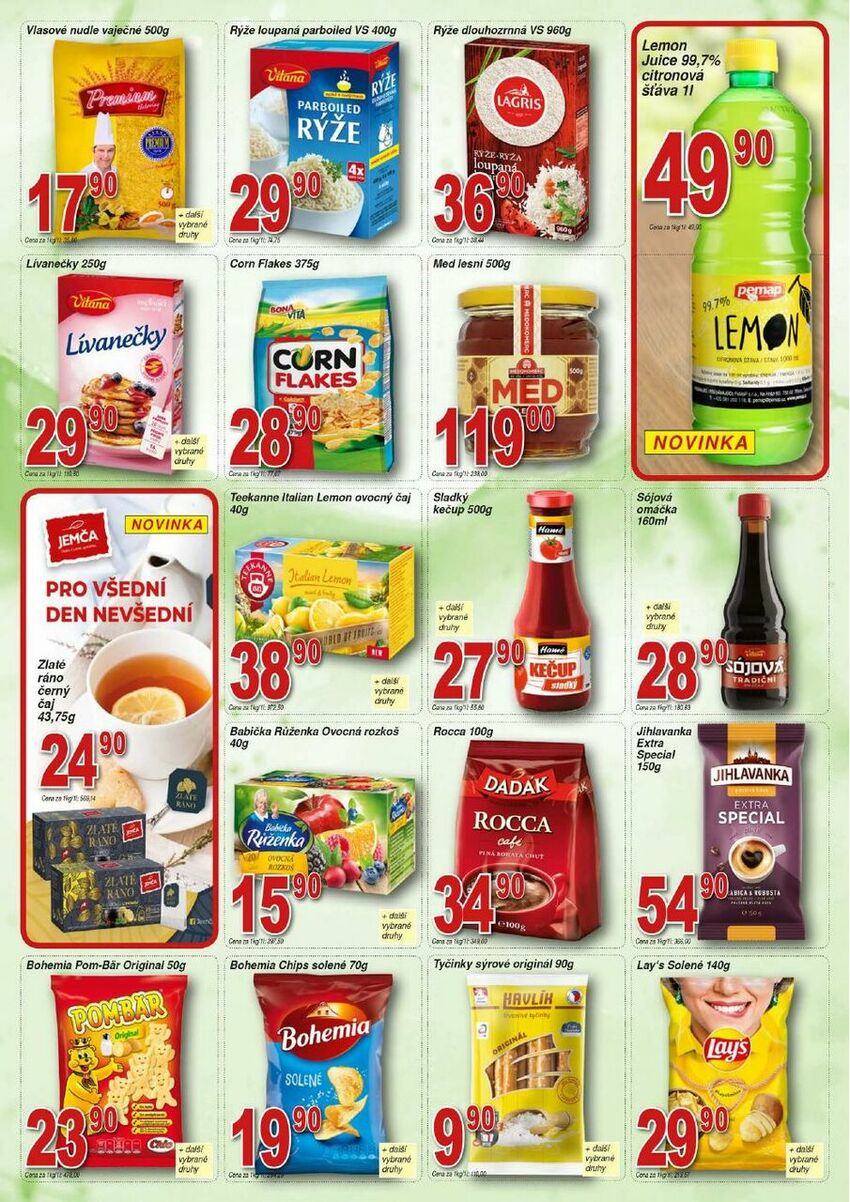 Akční leták, strana 3