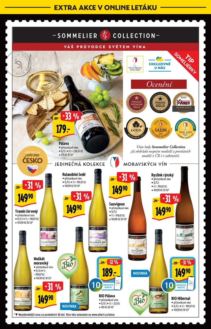 Hypermarket, Vinotéka více než 500 vín za akční ceny, strana 17