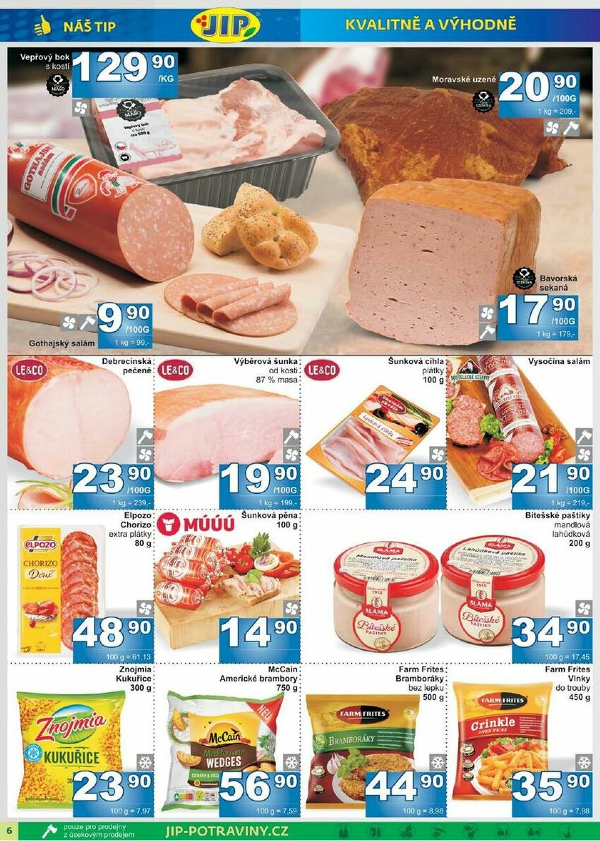 Akční leták maloobchod, strana 6