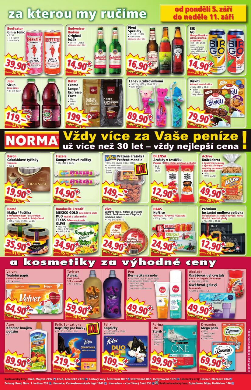 Akční leták, strana 5