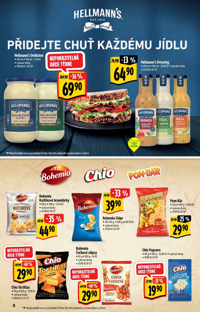 Supermarket, Stovky slev na oblíbené značky, strana 8