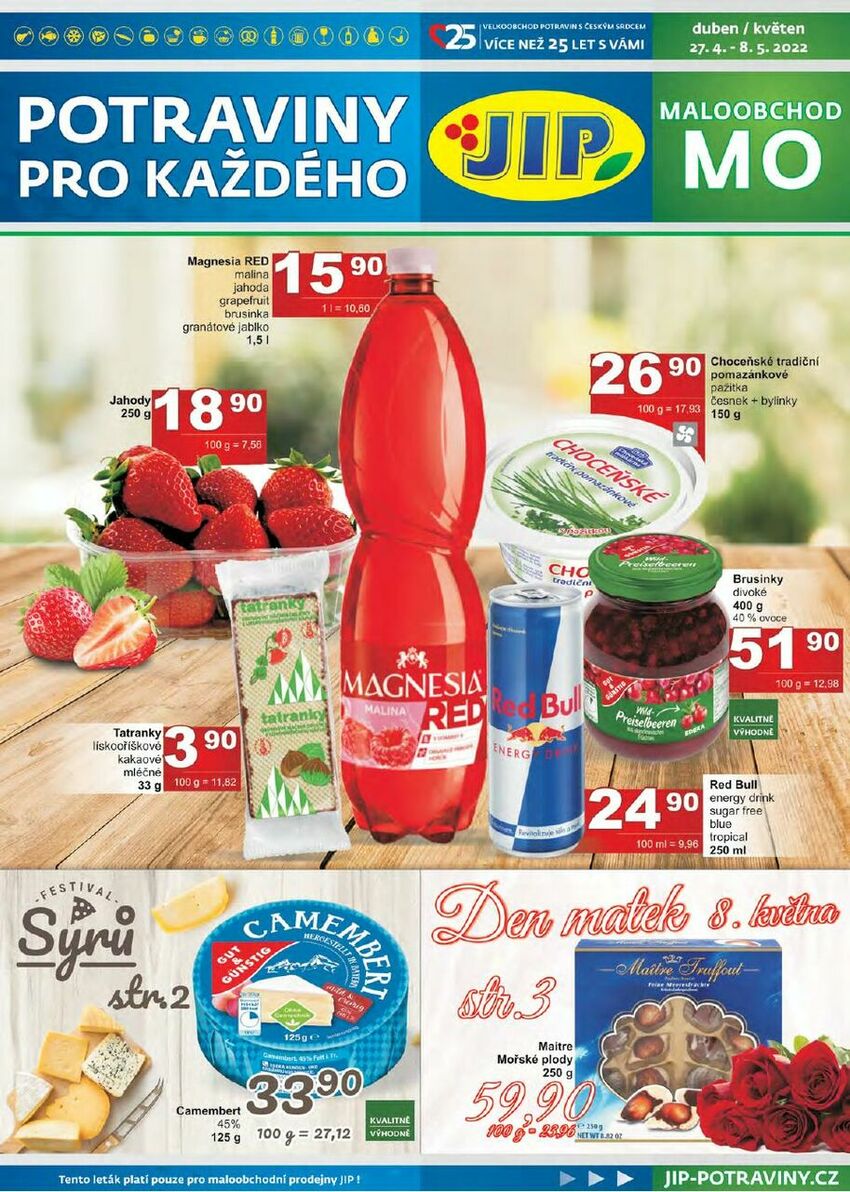 Akční leták maloobchod, strana 1