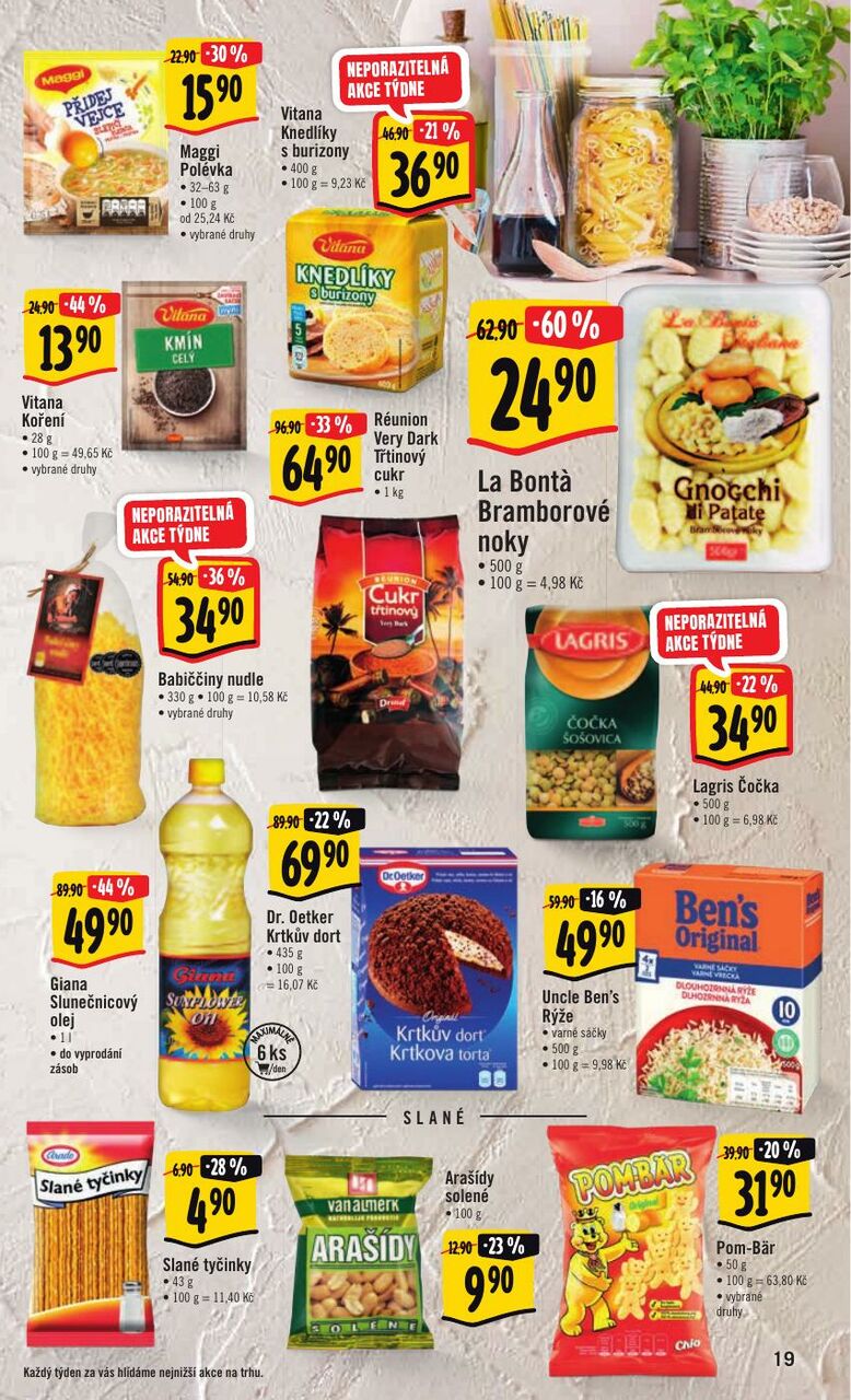 Akční leták Hypermarket, strana 19