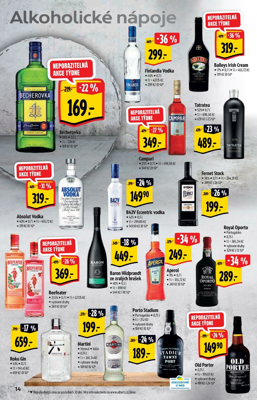 Hypermarket, Vinotéka více než 500 vín za akční ceny, strana 14