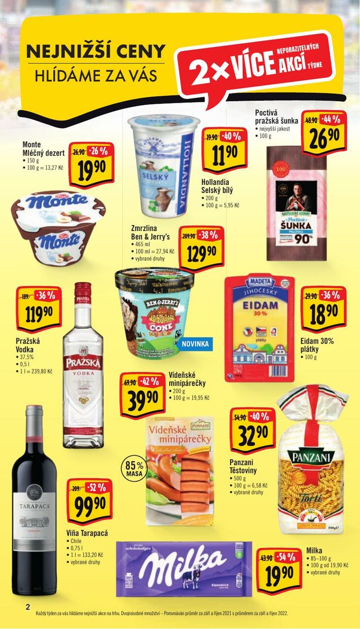 Akční leták Supermarket, strana 2