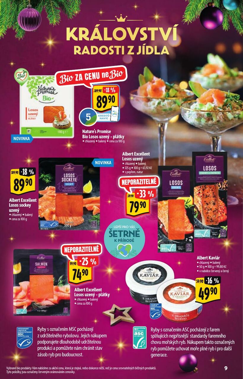 Supermarket, Akční katalog, strana 9