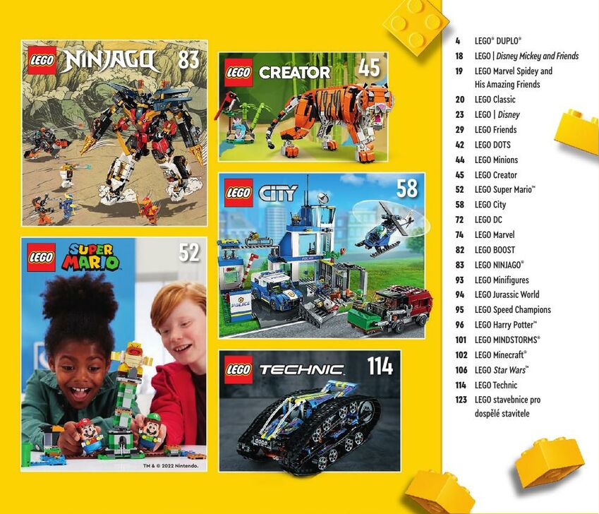 Lego katalog, strana 3