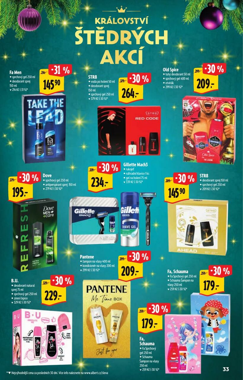 Supermarket, Akční katalog, strana 33