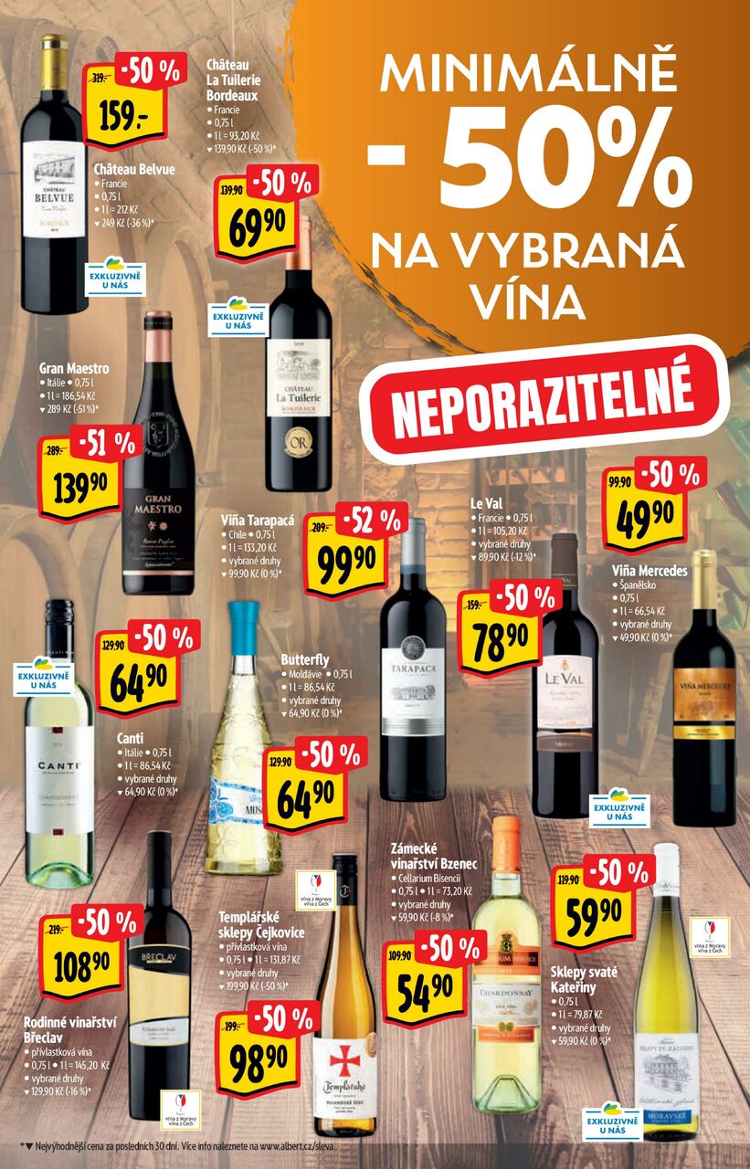 Hypermarket, Vinotéka více než 500 vín za akční ceny, strana 26