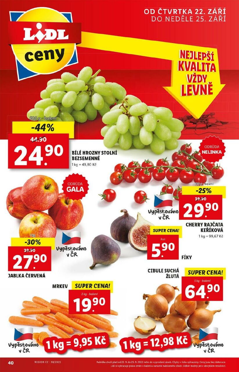 Akční leták, strana 40