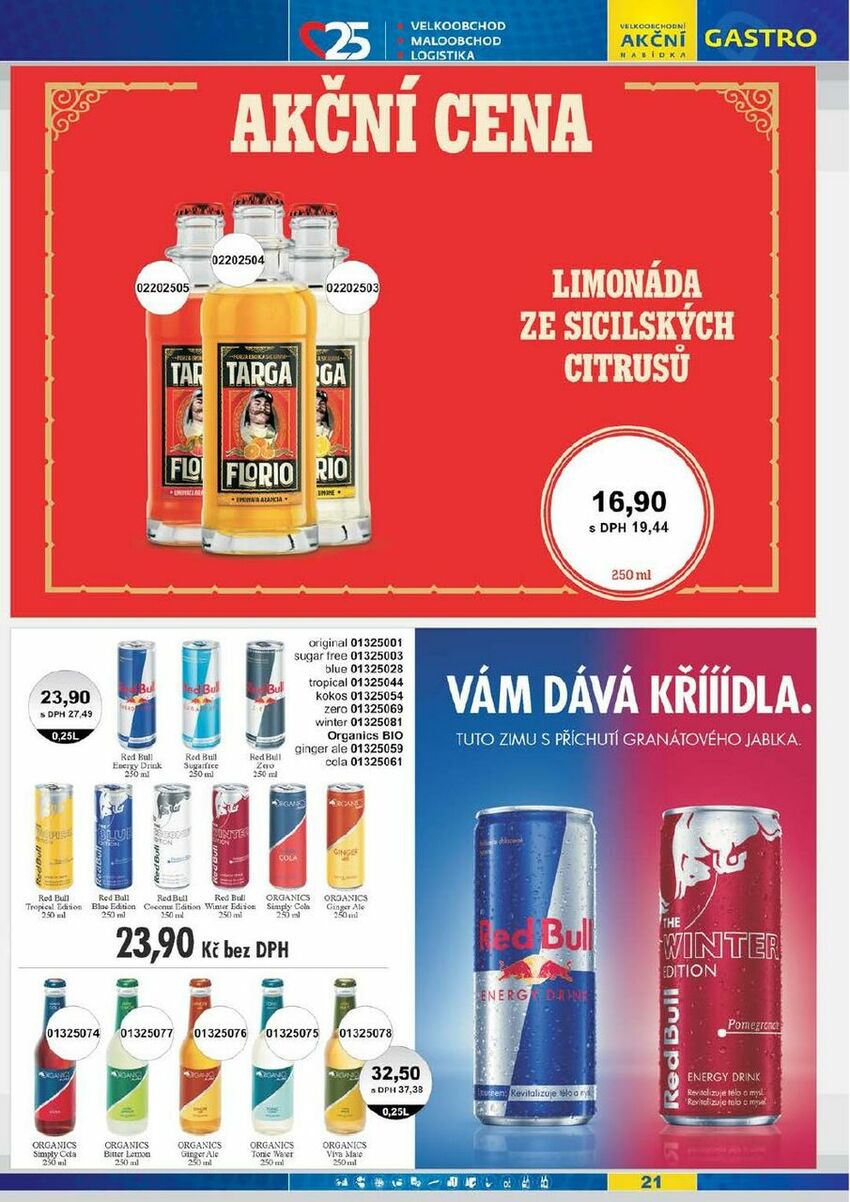 Velkoobchodní akční nabídka, strana 21