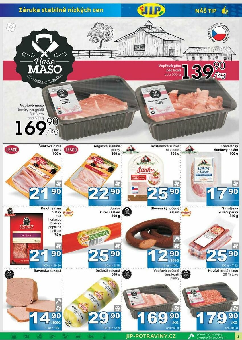 Akční leták, strana 3