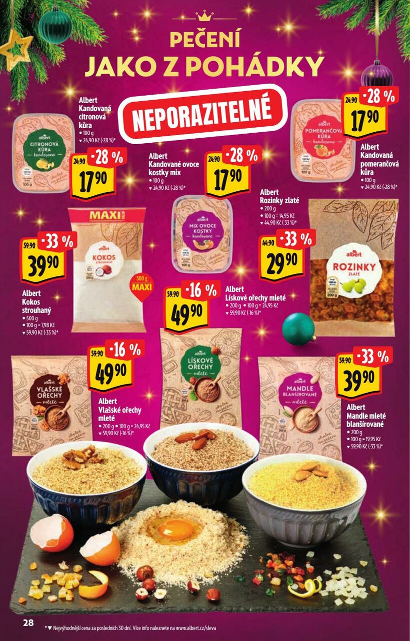 Supermarket, Akční katalog, strana 28