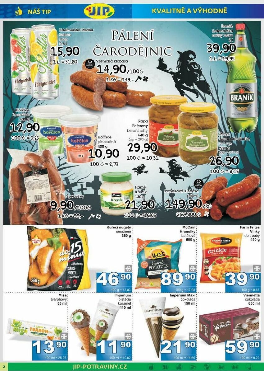 Akční leták maloobchod, strana 2