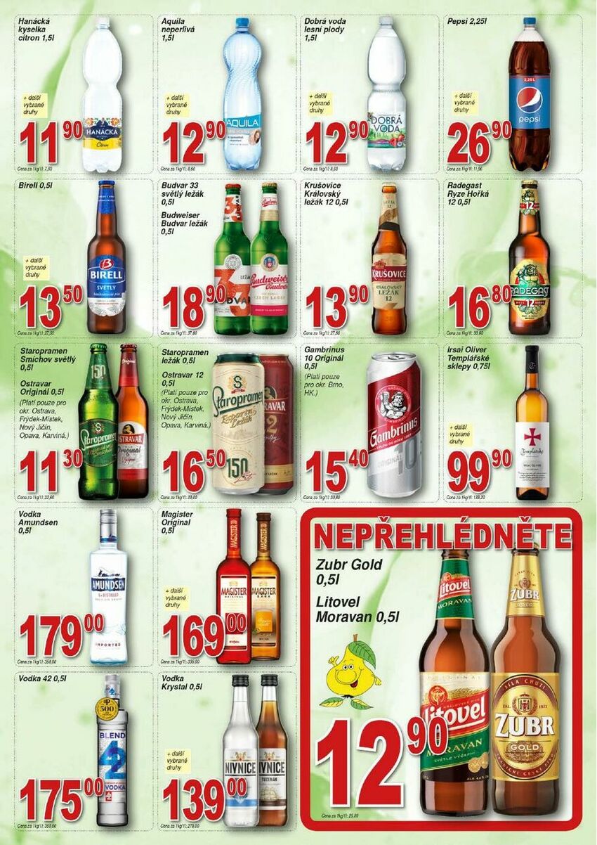 Akční leták, strana 6