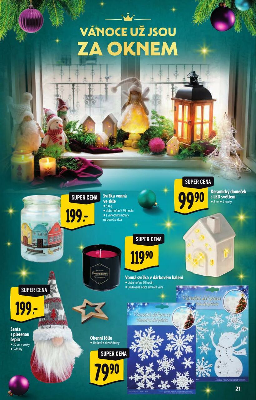 Supermarket, Akční katalog, strana 21