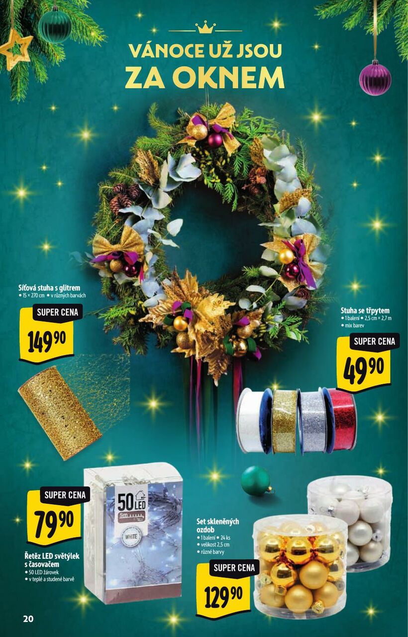 Supermarket, Akční katalog, strana 20