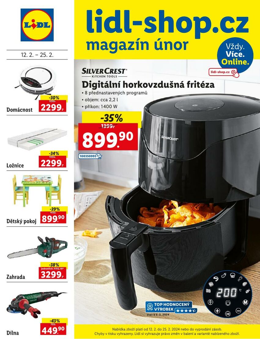 lidl-shop.cz magazín únor , strana 1