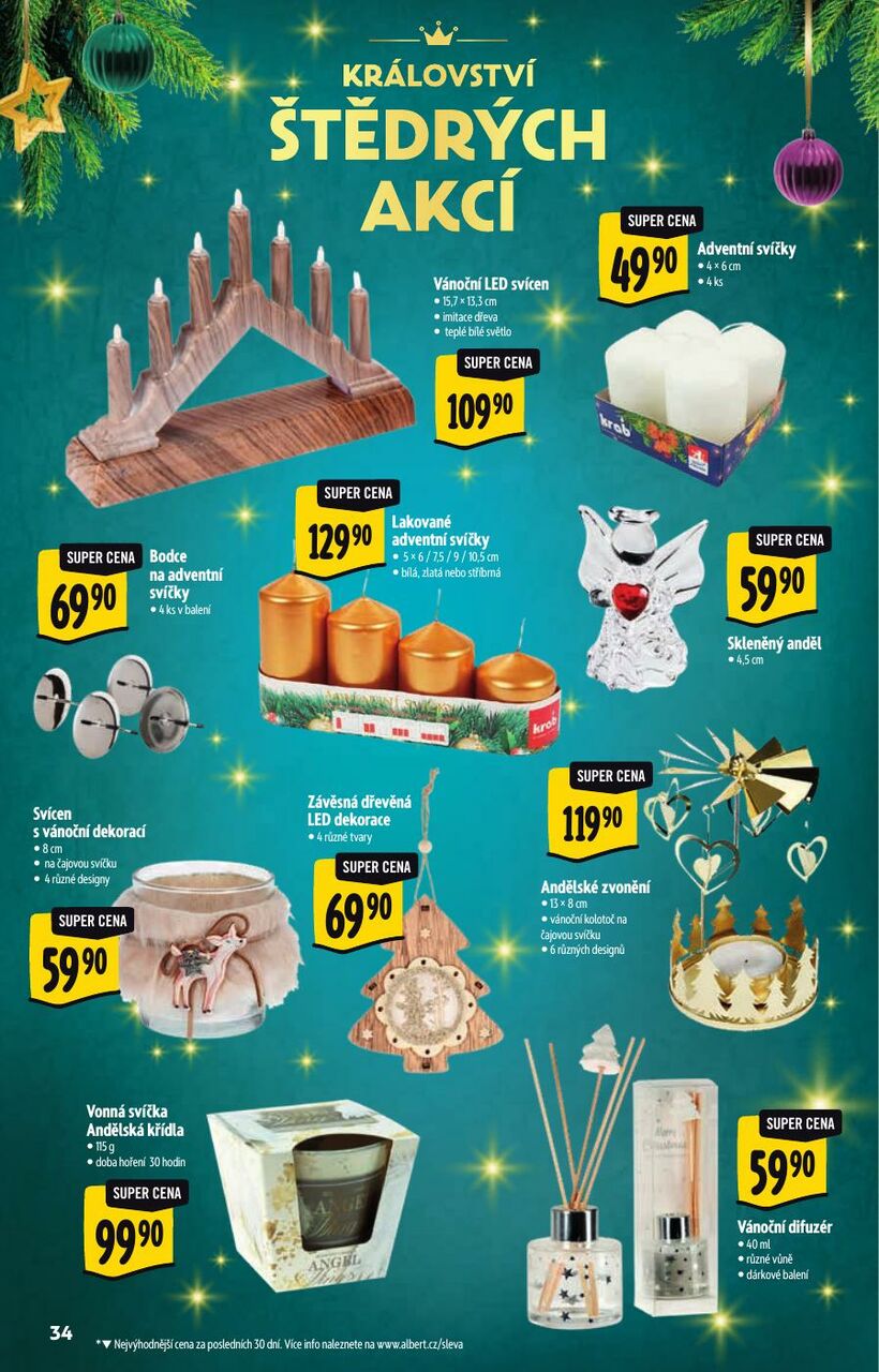 Supermarket, Akční katalog, strana 34