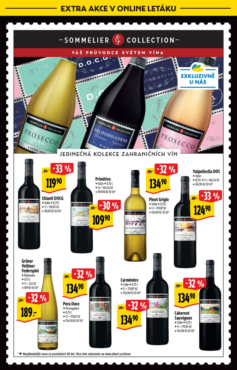 Hypermarket, Vinotéka více než 500 vín za akční ceny, strana 18