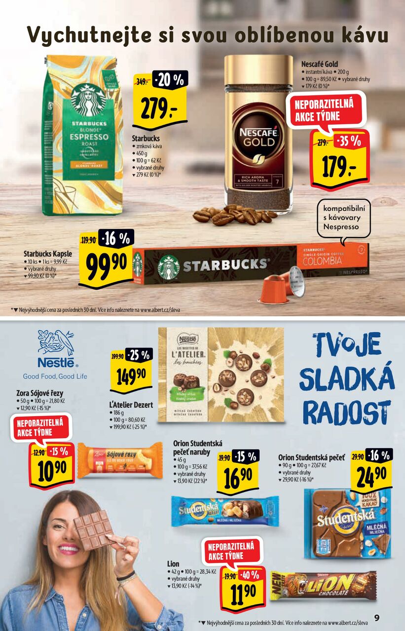 Supermarket, Stovky slev na oblíbené značky, strana 9