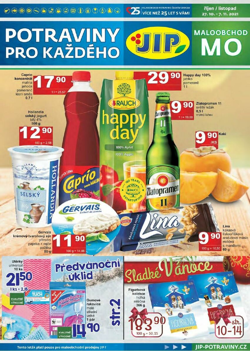 Potraviny pro každého, maloobchod, strana 1