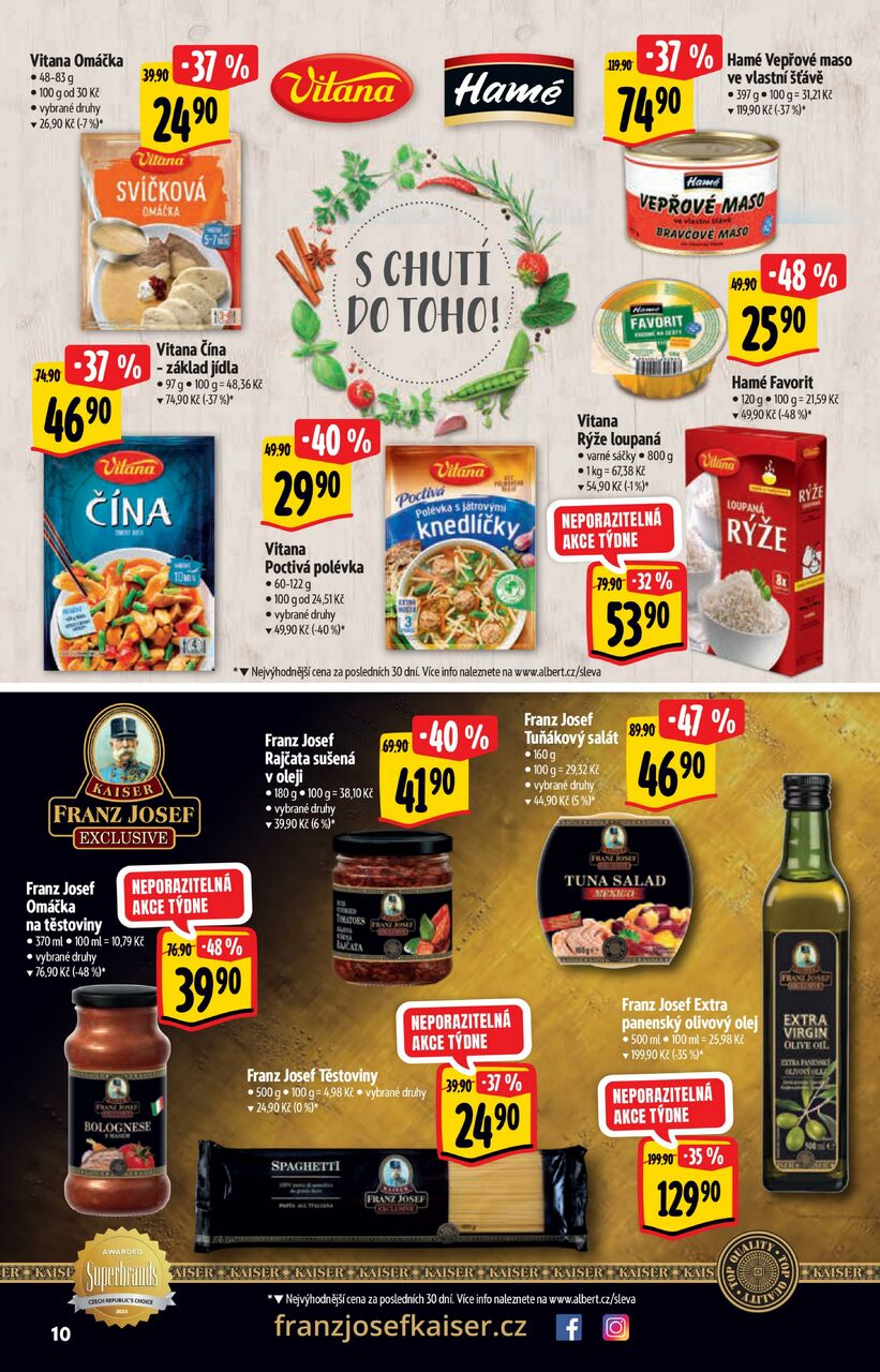 Supermarket, Stovky slev na oblíbené značky, strana 10