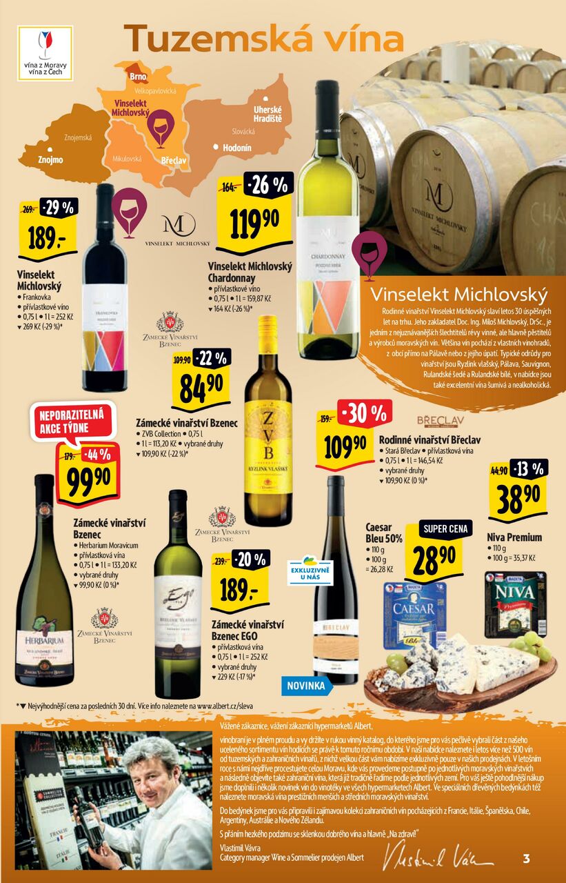 Hypermarket, Vinotéka více než 500 vín za akční ceny, strana 3