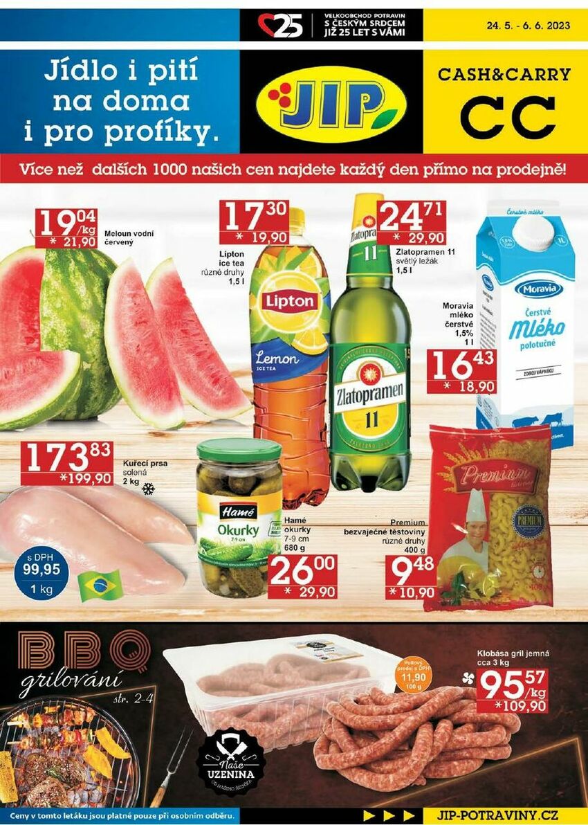 Akční leták CC prodejen, strana 1