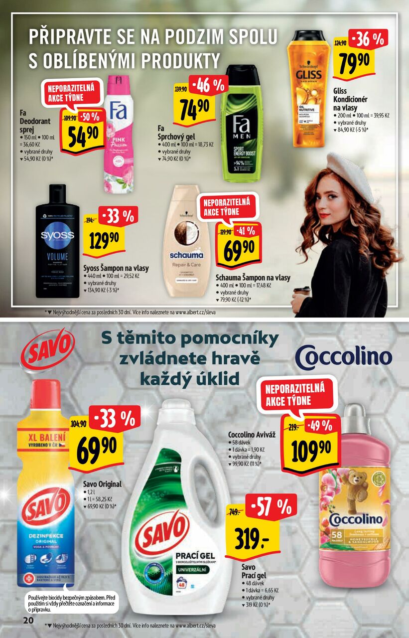 Supermarket, Stovky slev na oblíbené značky, strana 20