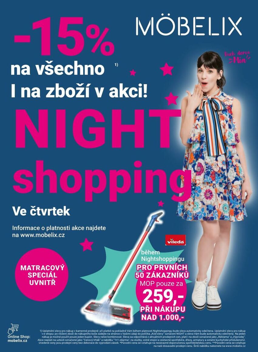 -15% na všechno, NIGHT shopping, strana 1