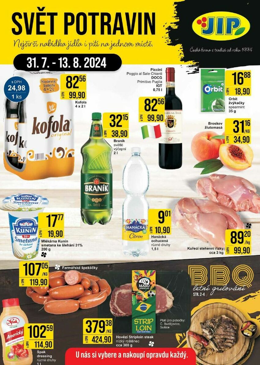 CC prodejny, strana 1
