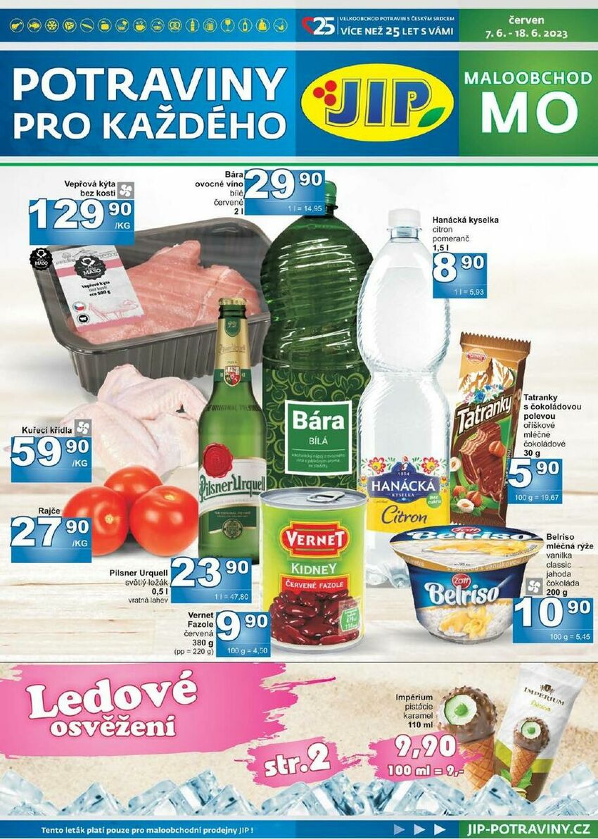 Akční leták maloobchod, strana 1