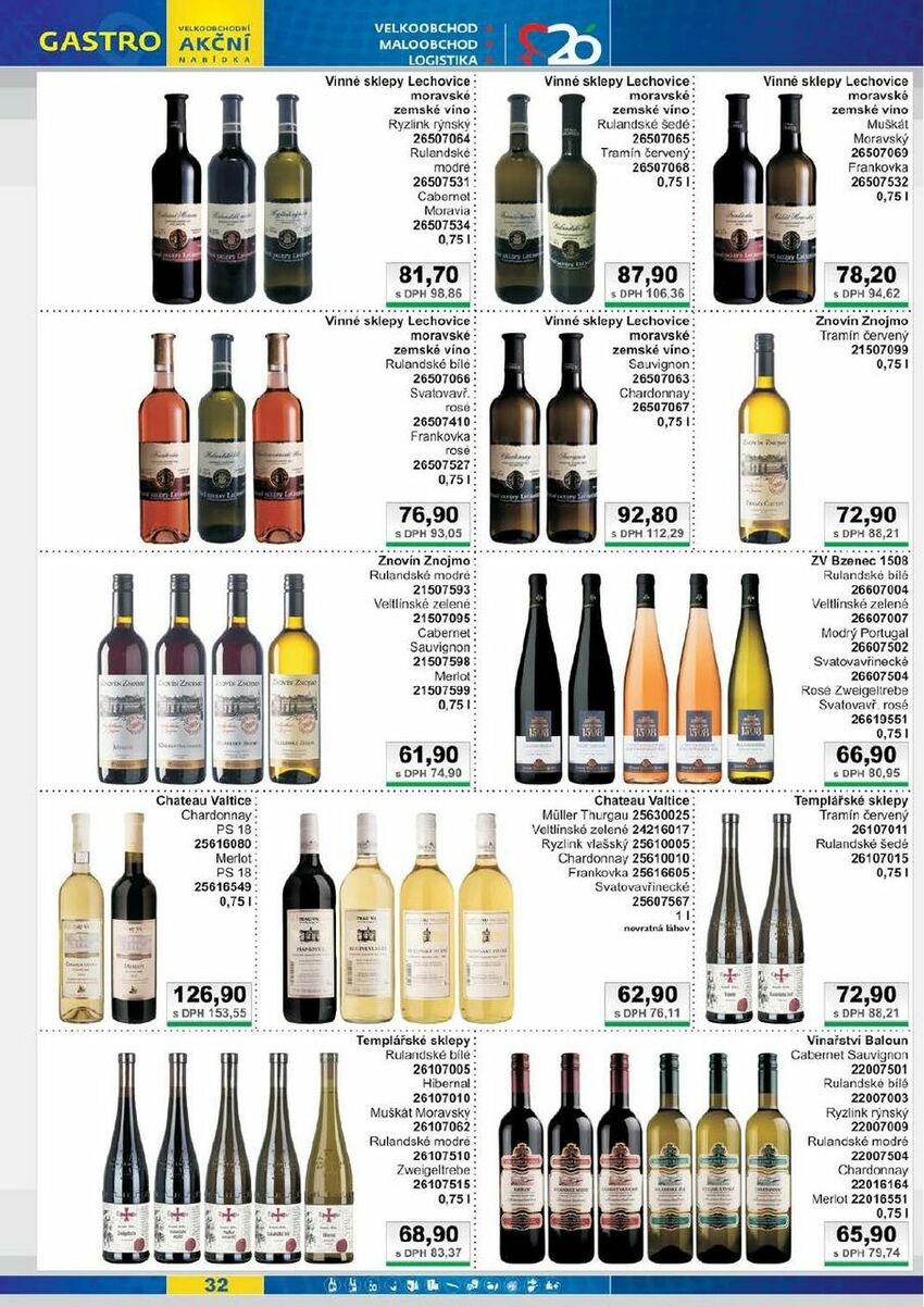Velkoobchodní akční nabídka, strana 32