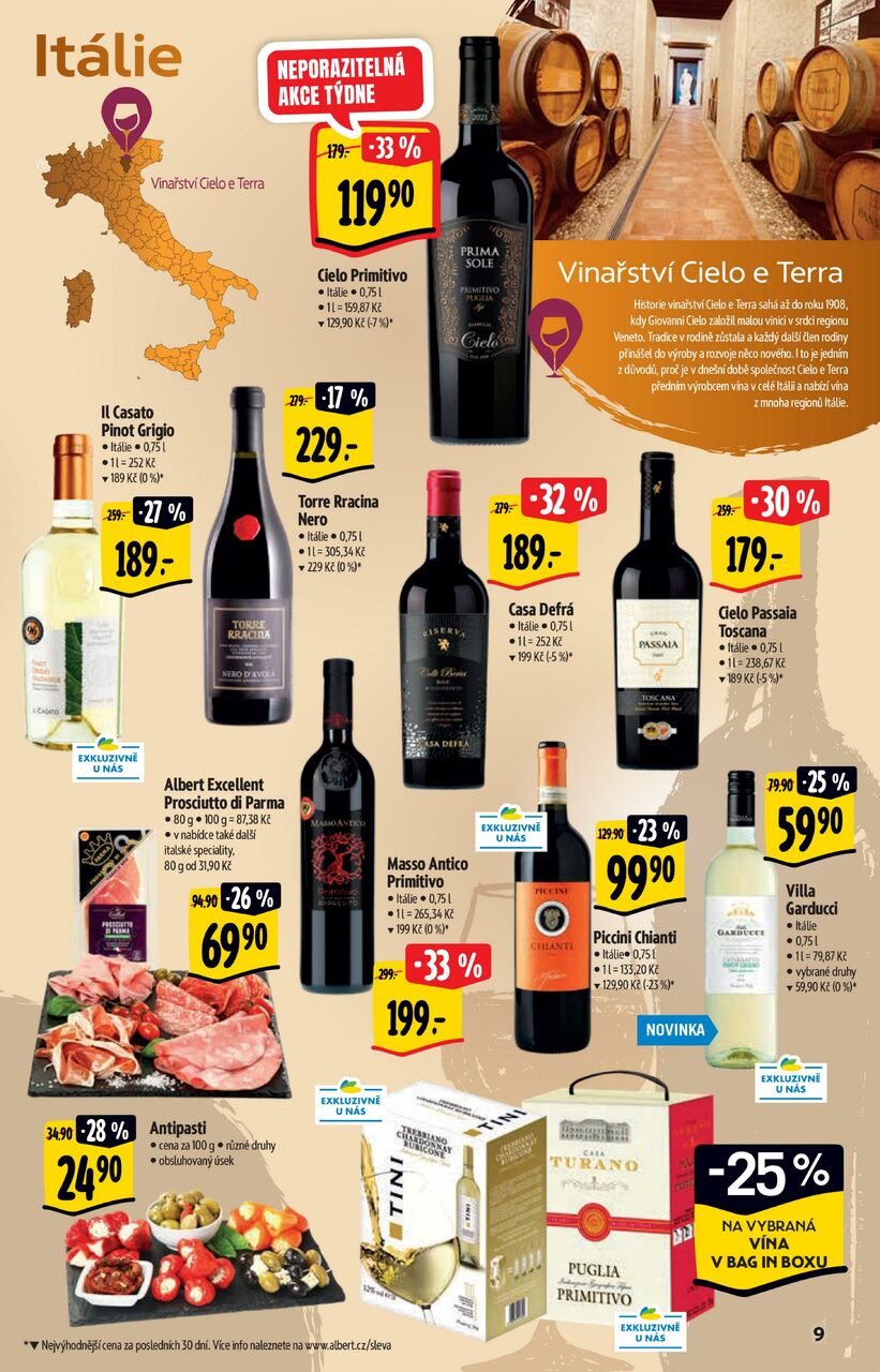 Hypermarket, Vinotéka více než 500 vín za akční ceny, strana 9