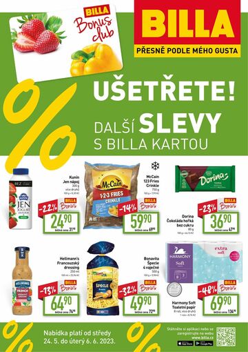 Zelené ceny pro členy Billa bonus clubu