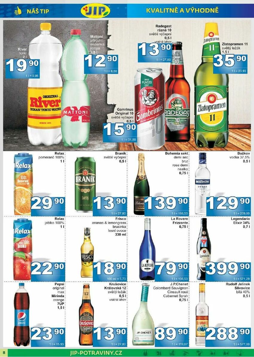Akční leták maloobchod, strana 8