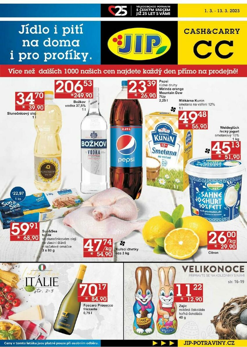 CC prodejny, strana 1